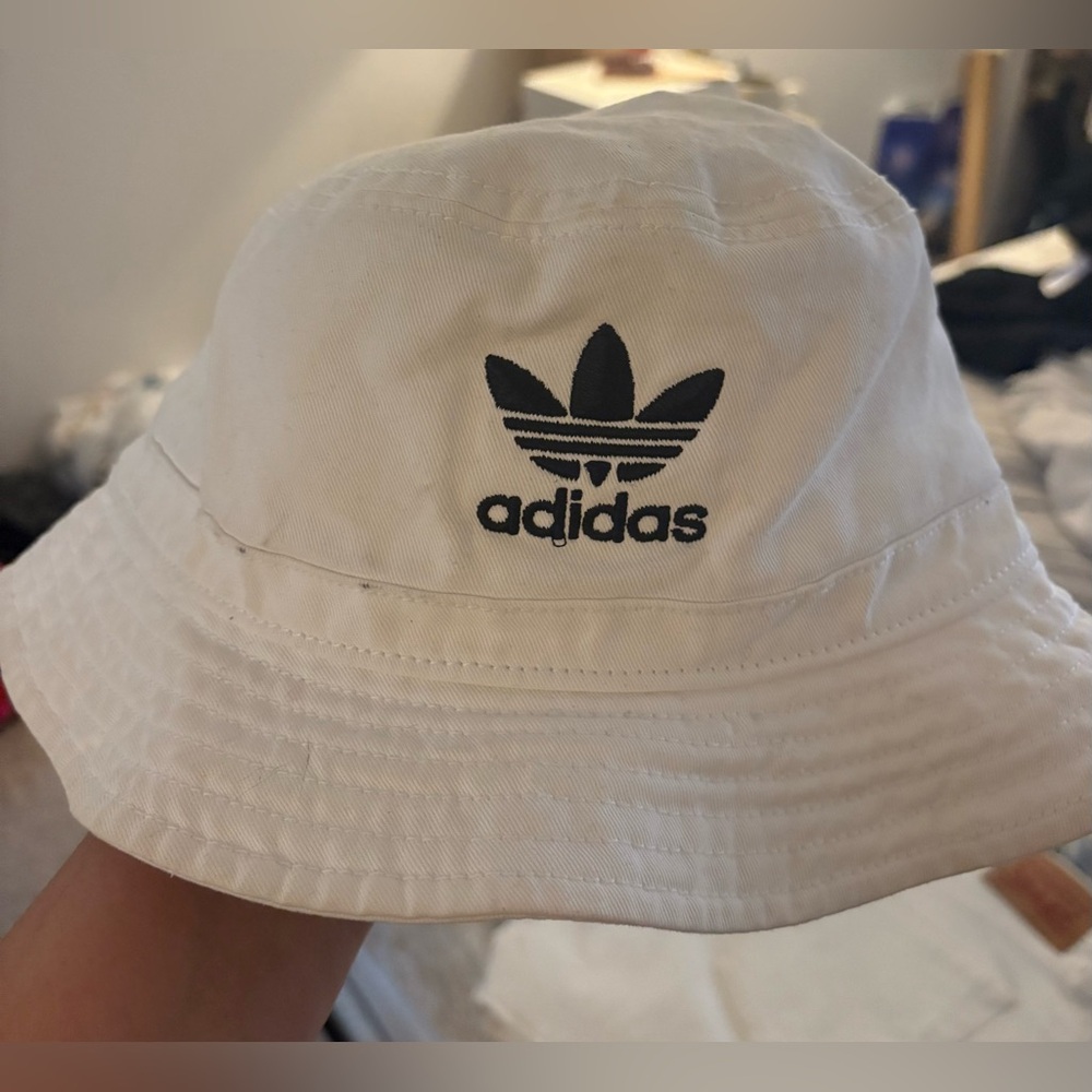Adidas Classic White Bucket Hat